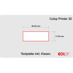 Printer 30 / Textplatte...