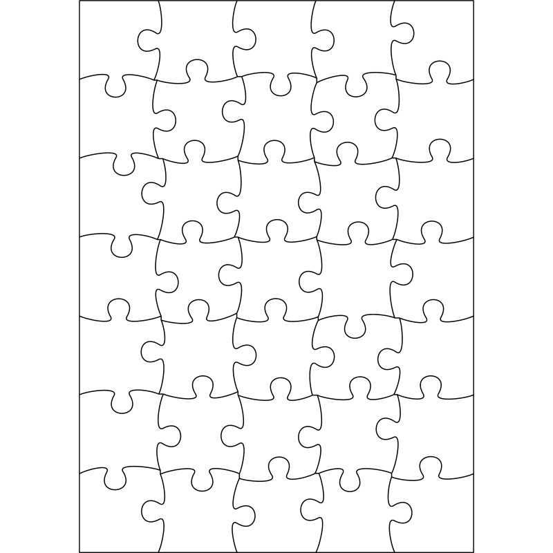 Puzzle mit 35 Teile