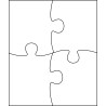 Puzzle mit 4 Teile
