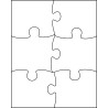Puzzle mit 6 Teile