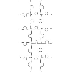 Puzzle mit 15 Teile