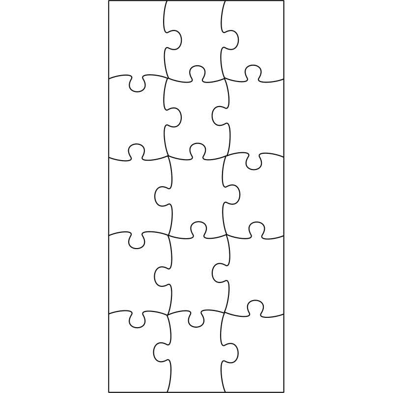 Puzzle mit 15 Teile